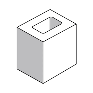 15.03 Half Block - Rodgers Building and Landscaping Supplies