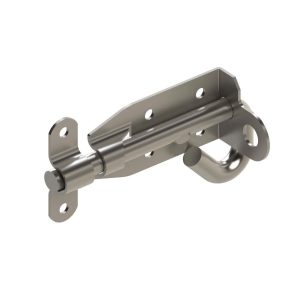 Padbolt - Padbolt single eye 4" x 3/8" short bolt steel galv - Rodgers Building and Landscaping Supplies