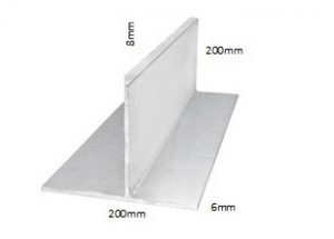 T-Beams 200mm x 200mm x 6mm x 8mm