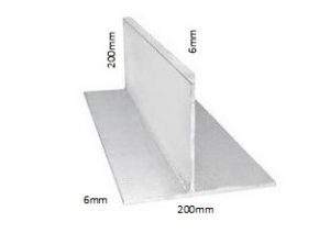 T-Beams 200mm x 200mm x 6mm x 6mm