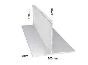 T-Beams 200mm x 200mm x 6mm x 6mm